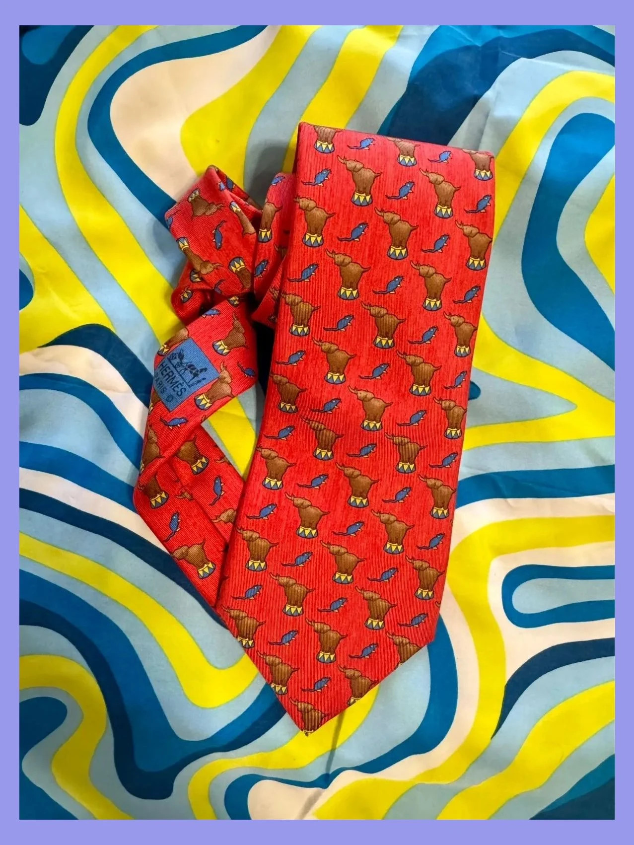 Espectacular corbata de coleccionista marca Hermes 😍 – Hermès 3