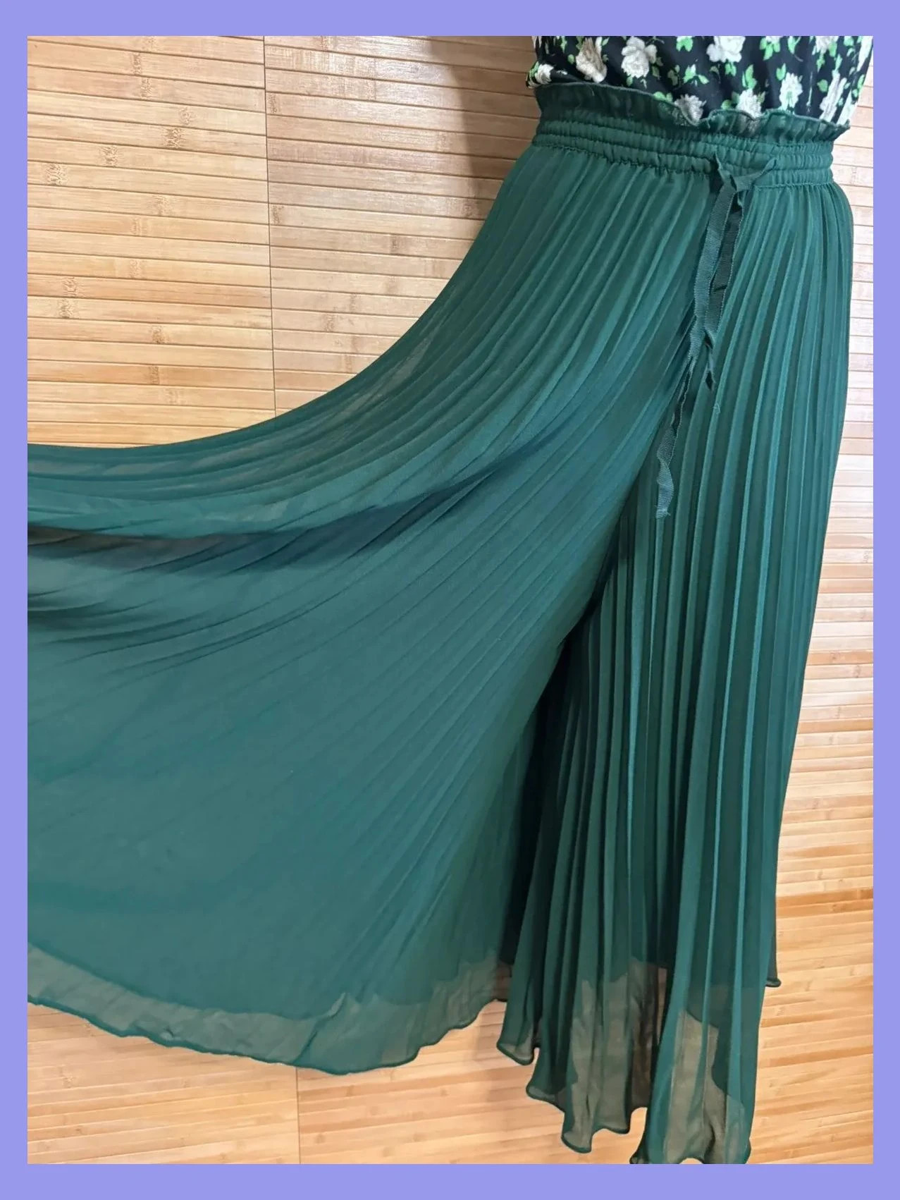Pantalones palazzo culotte plisados de Zara , talla M 😍 – Zara – taille M / 38 / 10 4