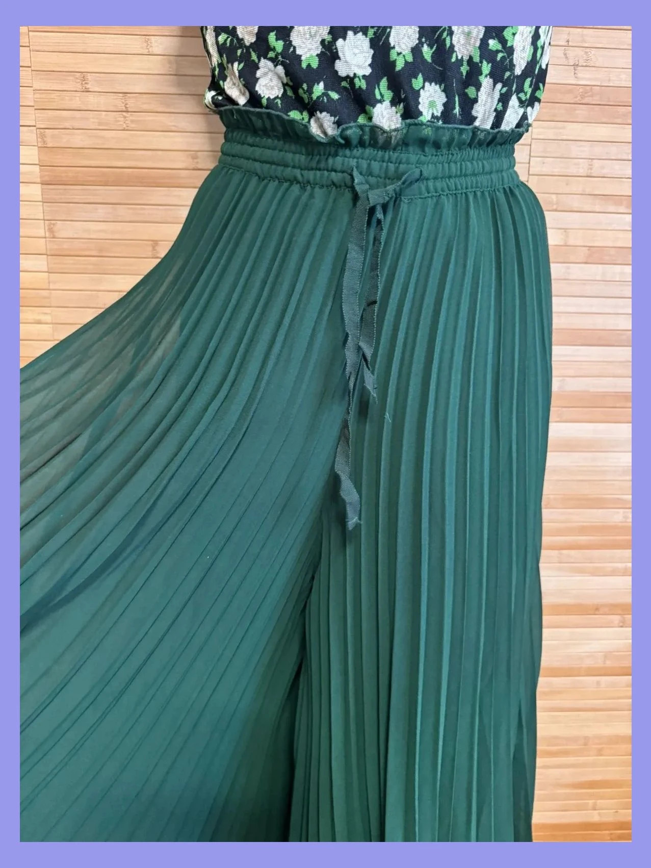 Pantalones palazzo culotte plisados de Zara , talla M 😍 – Zara – taille M / 38 / 10 5