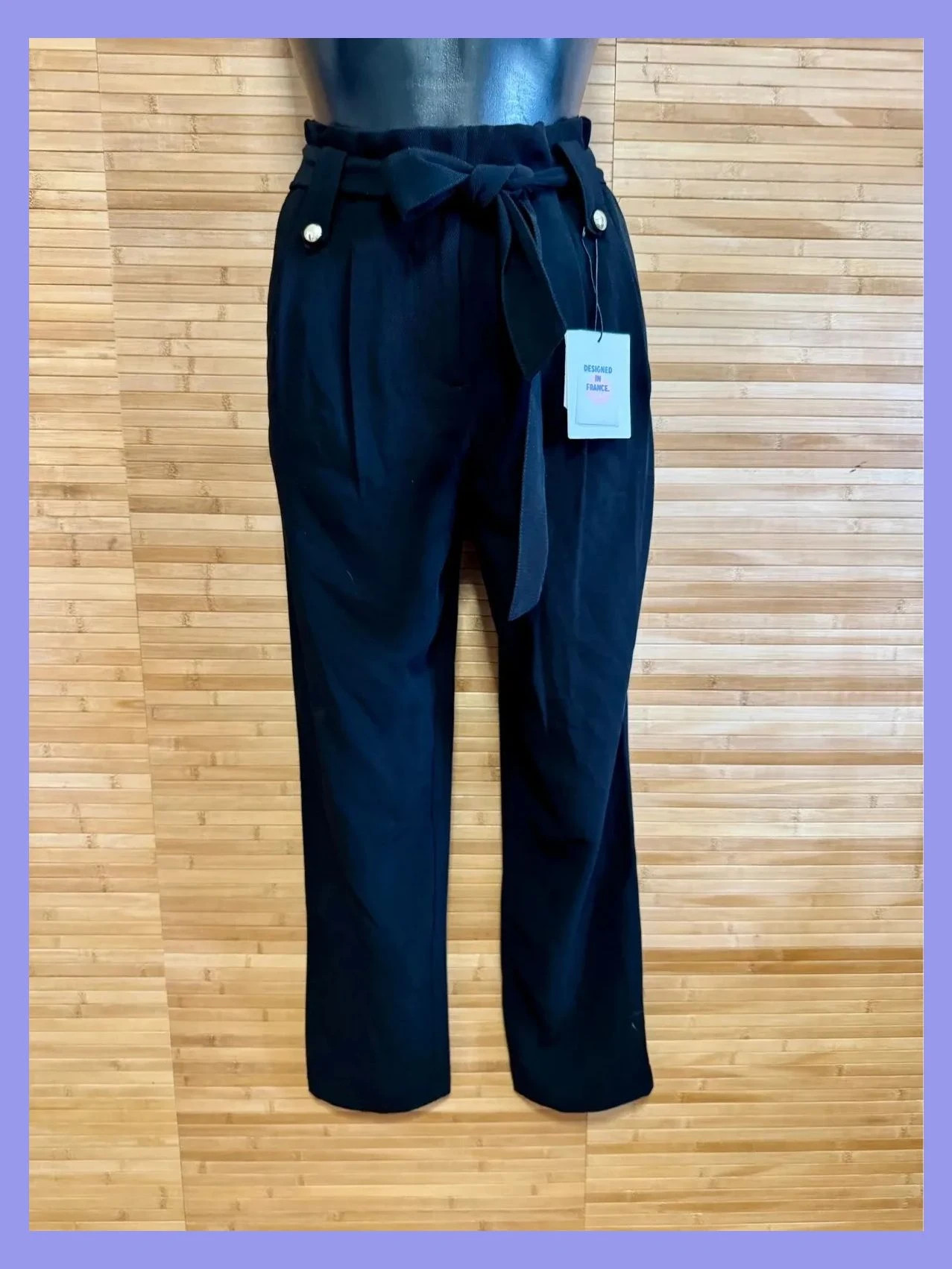 Elegante pantalón de vestir marca Naf naf , talla 34 😍