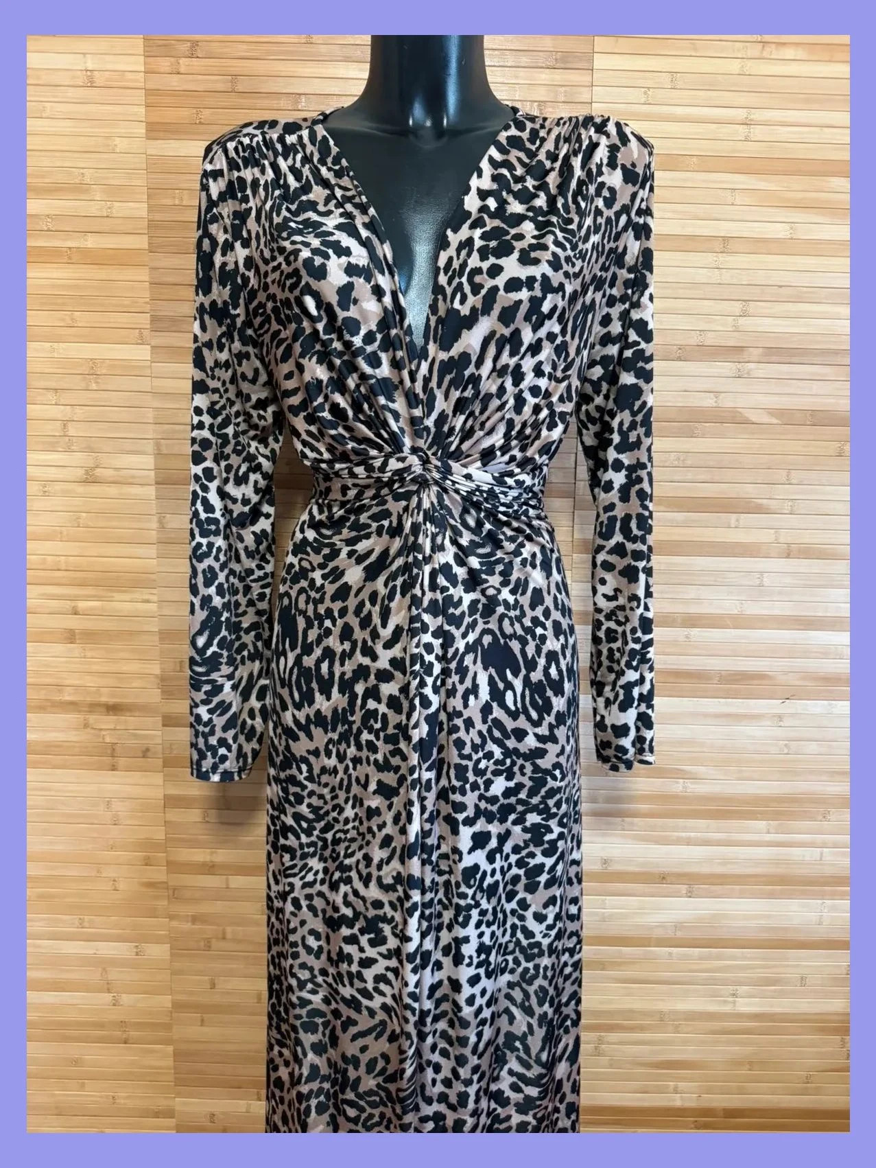 Divino vestido animal print , tela muy elástica, talla única para XL 😍 – La Boutique – taille Taille unique 3