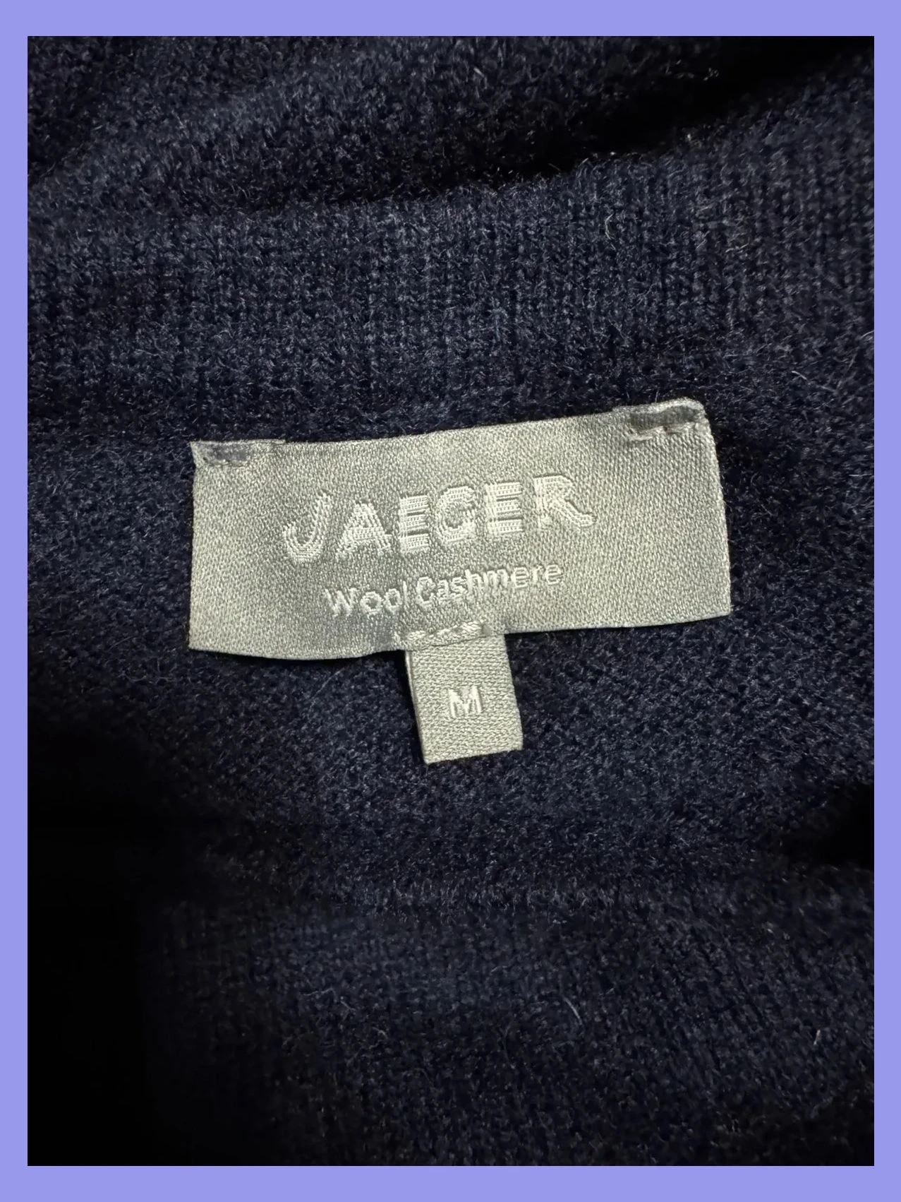 Jersey lana y cachemira de marca Jaeger talla M 😍 – Jaeger – taille M / 38 / 10 4