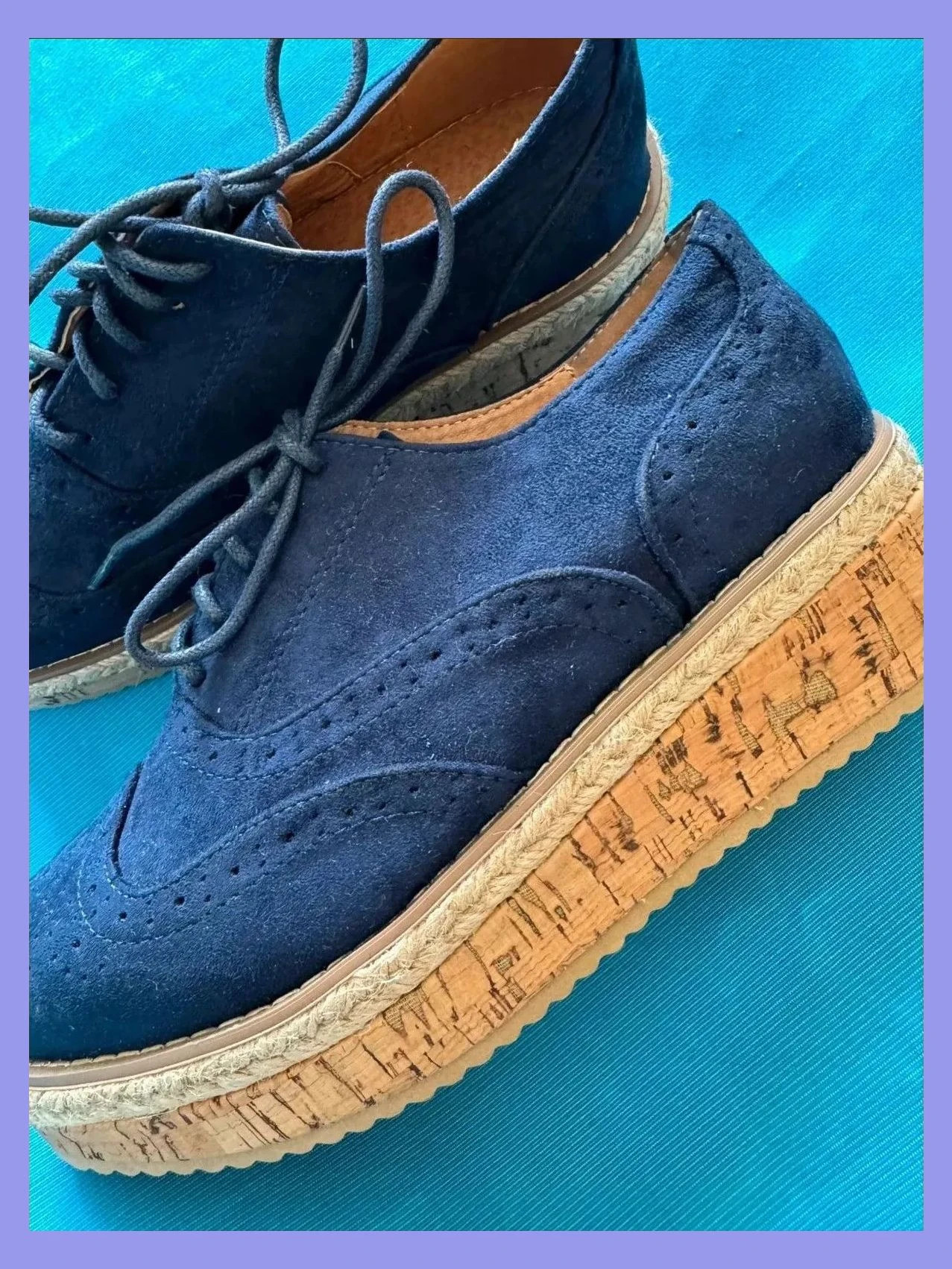 Divinos mocasines con plataforma de corcho , muy ligeros, núm 37 😍 – Jessy Ross – taille 37 4