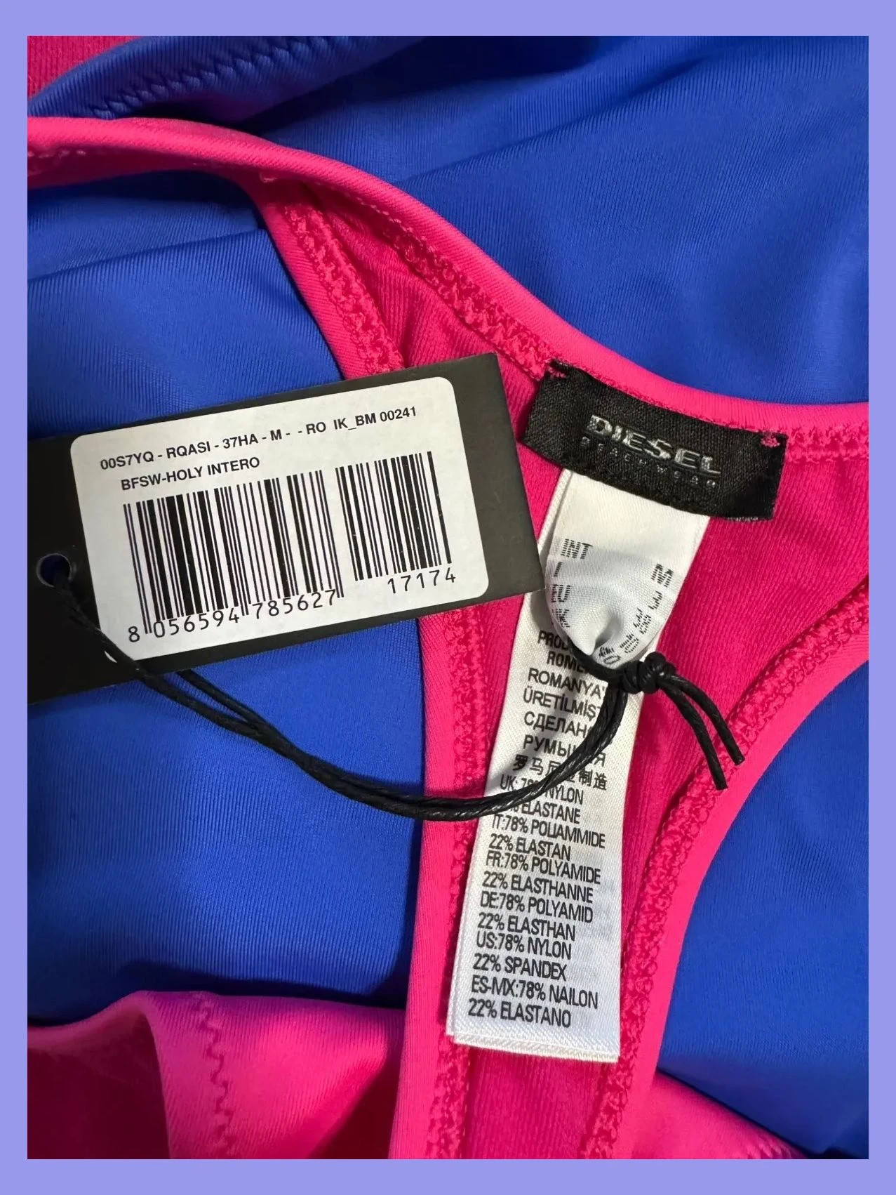 Bañador marca Diésel , talla M 😍 – Diesel – taille M / 38 / 10 5