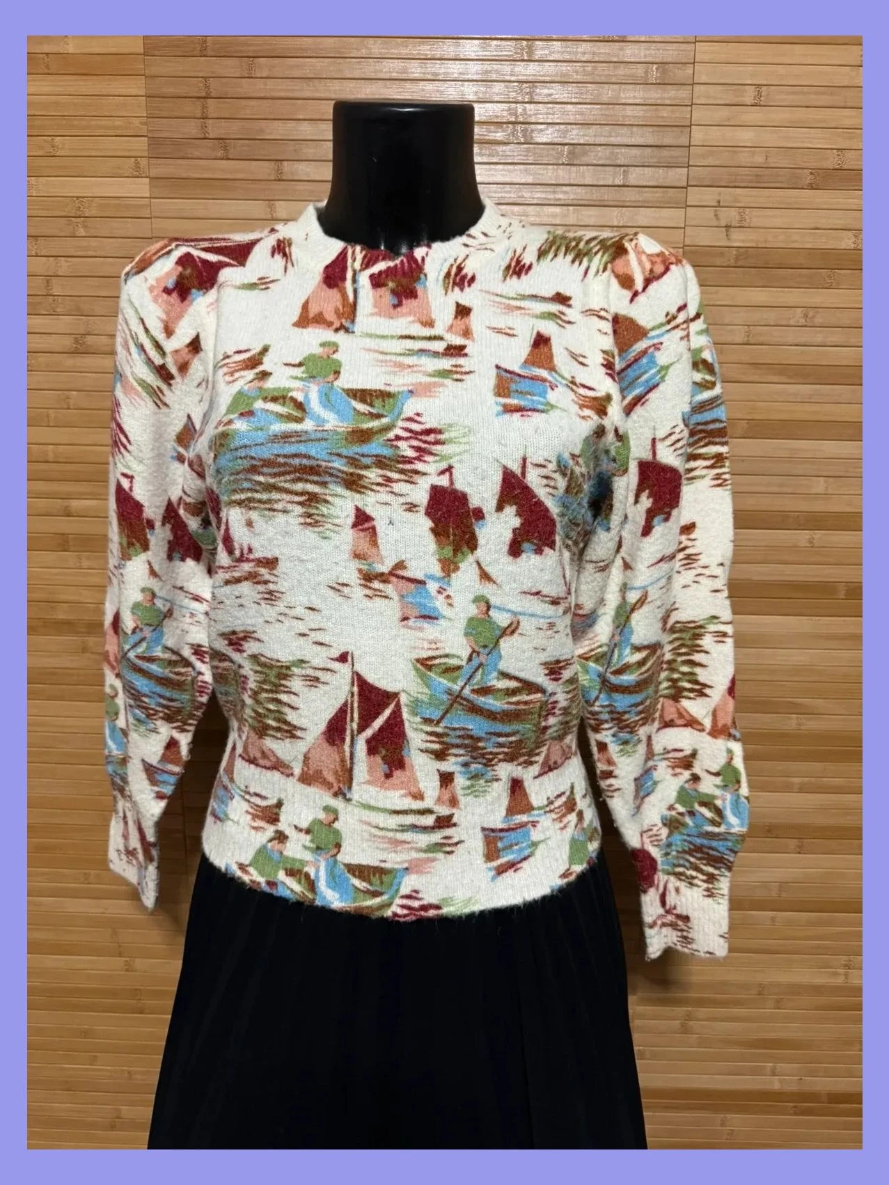 Jersey estampado Zara talla M 😍