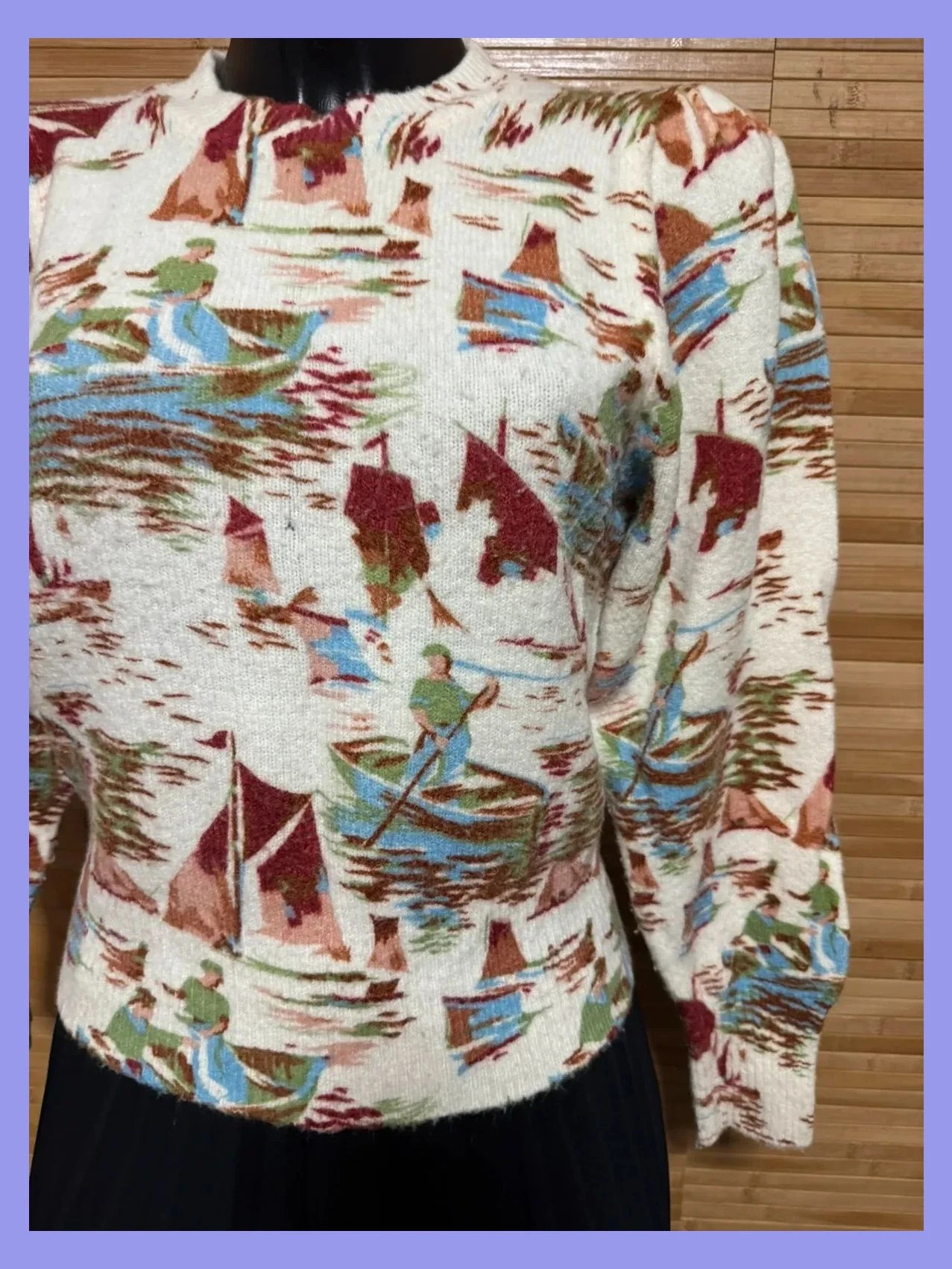 Jersey estampado Zara talla M 😍 – Zara – taille M / 38 / 10 2