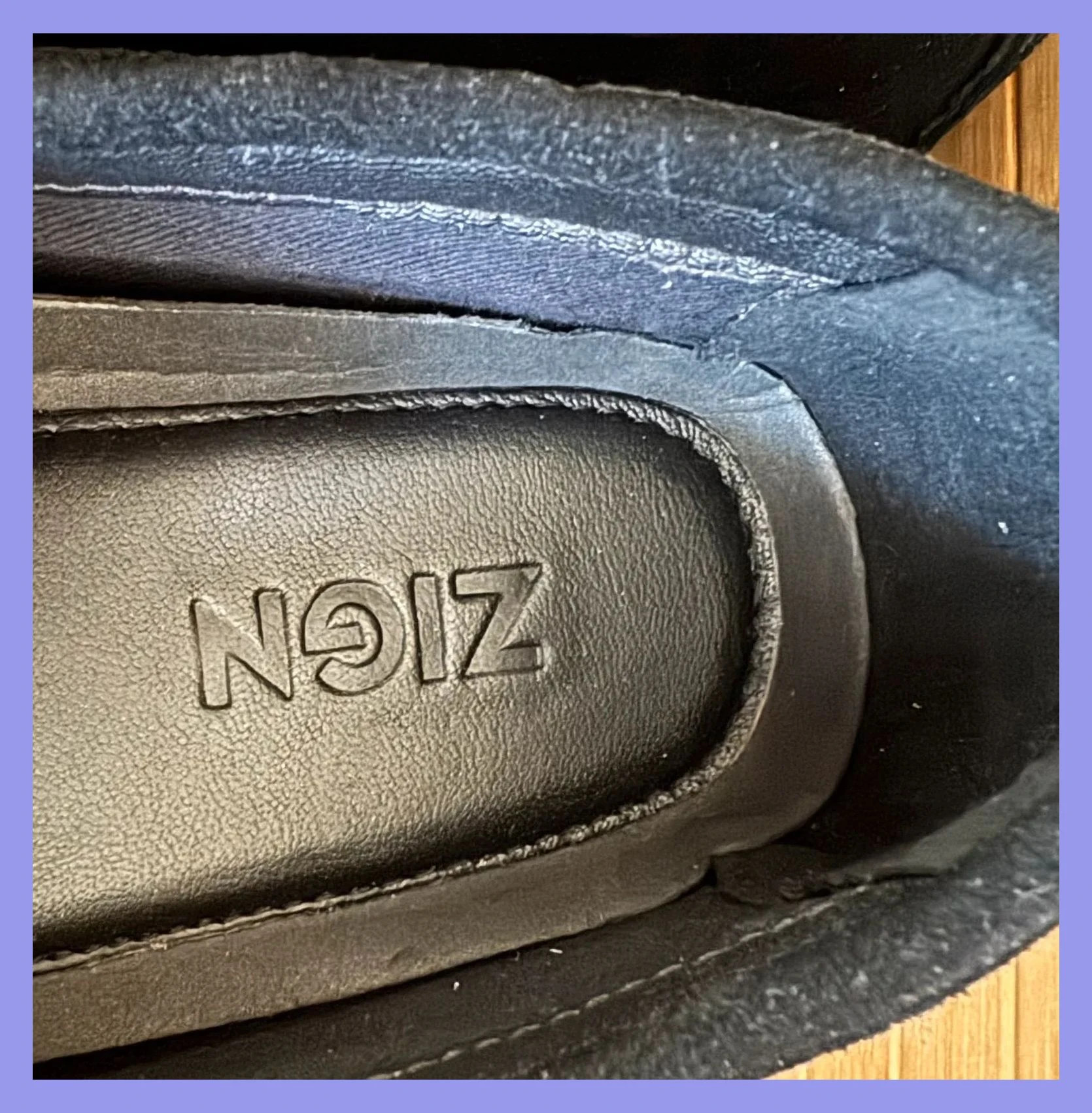 ZIGN flats for men in black. Made of ante. Sin usar. Size 43 EU 😍 – Zign – taille 43 5