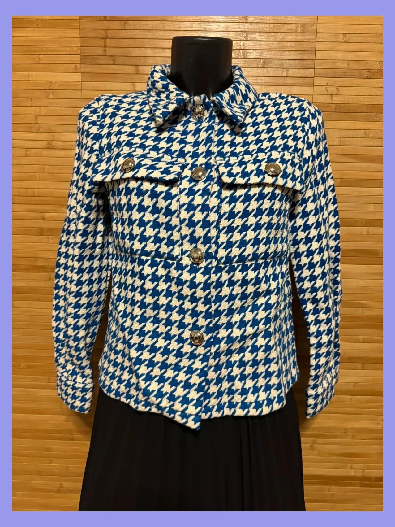 Blazer tela tweed de F&F talla 36 😍