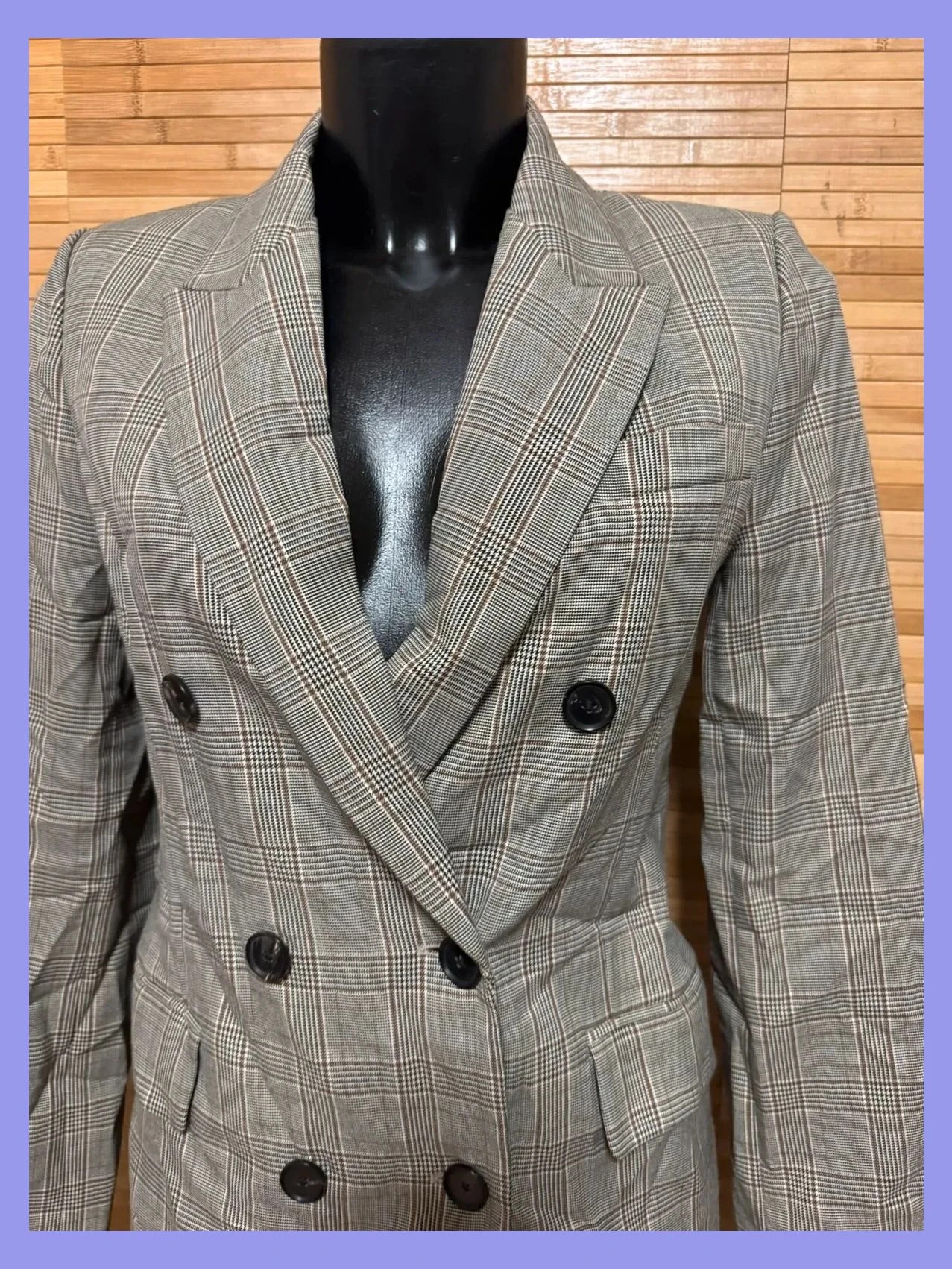 Divino blazer cuadros de Zara , talla XS 😍 – Zara – taille XS / 34 / 6 3