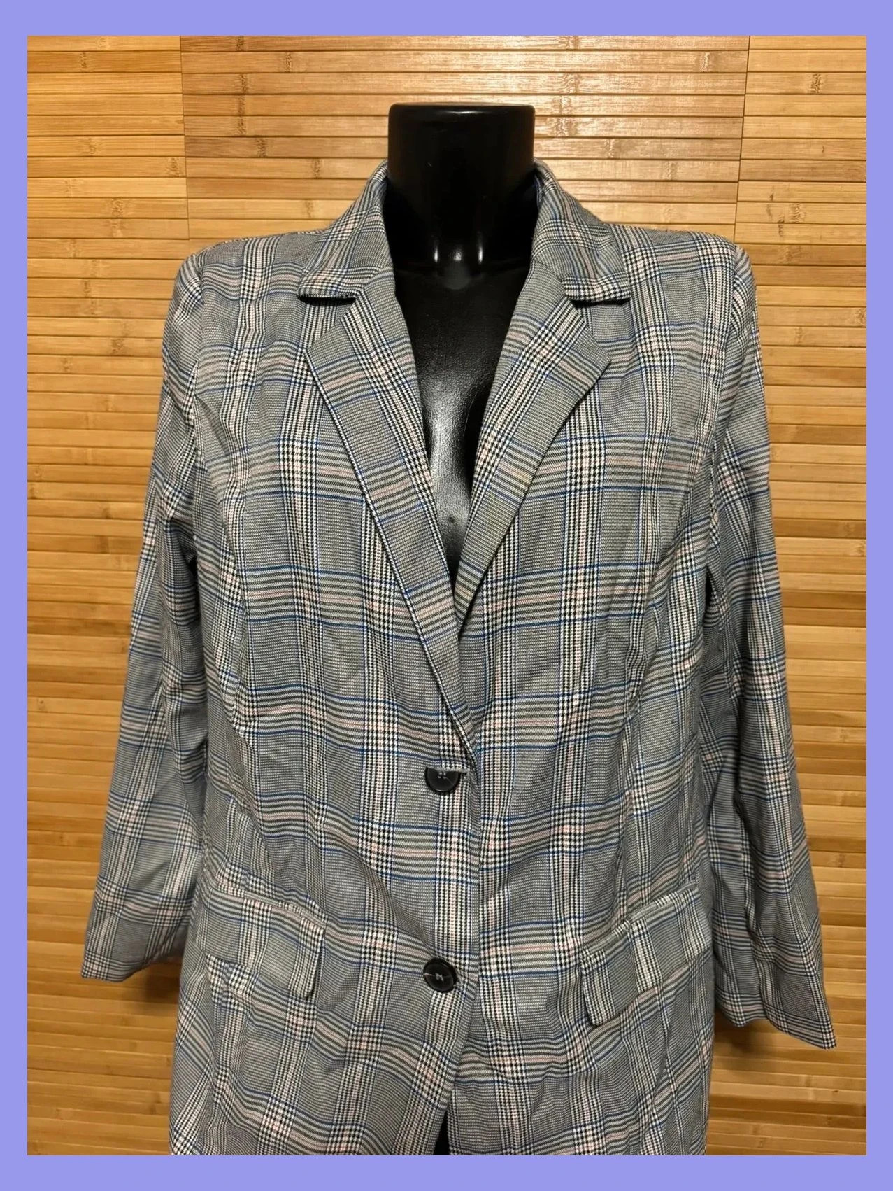 Divino blazer cuadros talla 46 , un botón está partido 😍 – Studio Untold – taille 4XL / 48 / 20 3