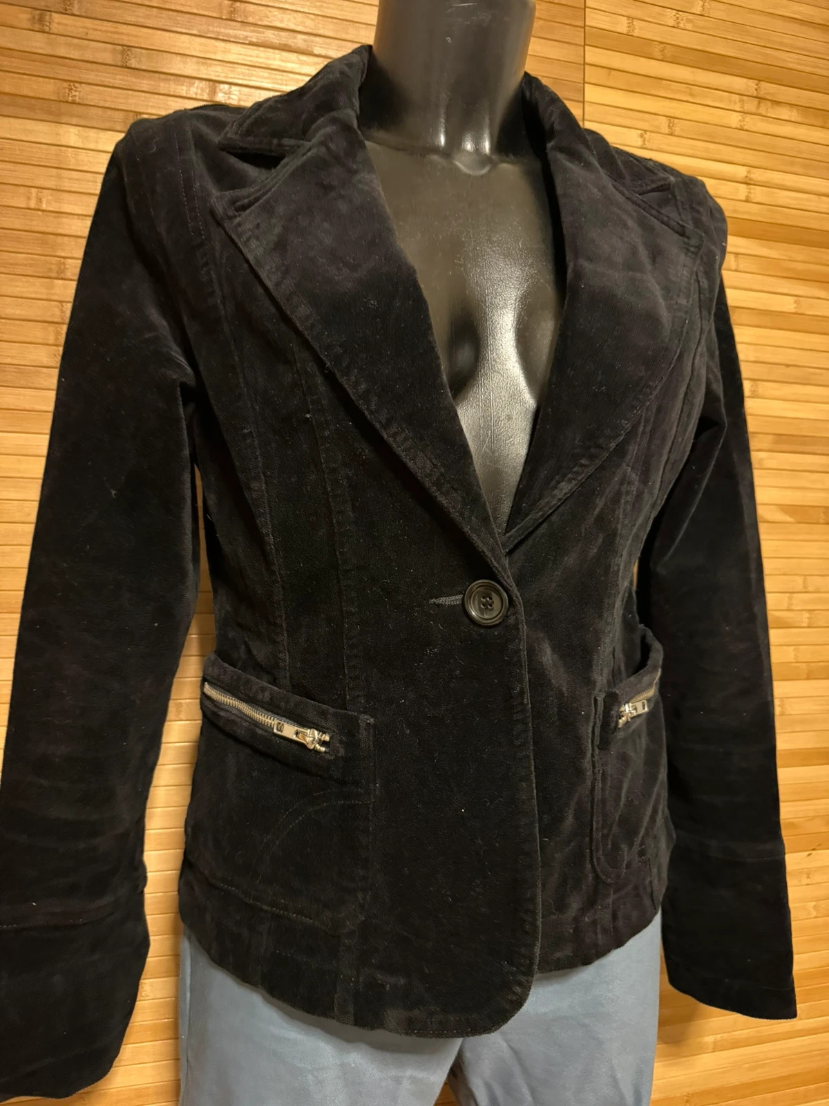 Divino blazer negro terciopelo talla 40 , marca Soho 😍 – SOHO – taille L / 40 / 12 4