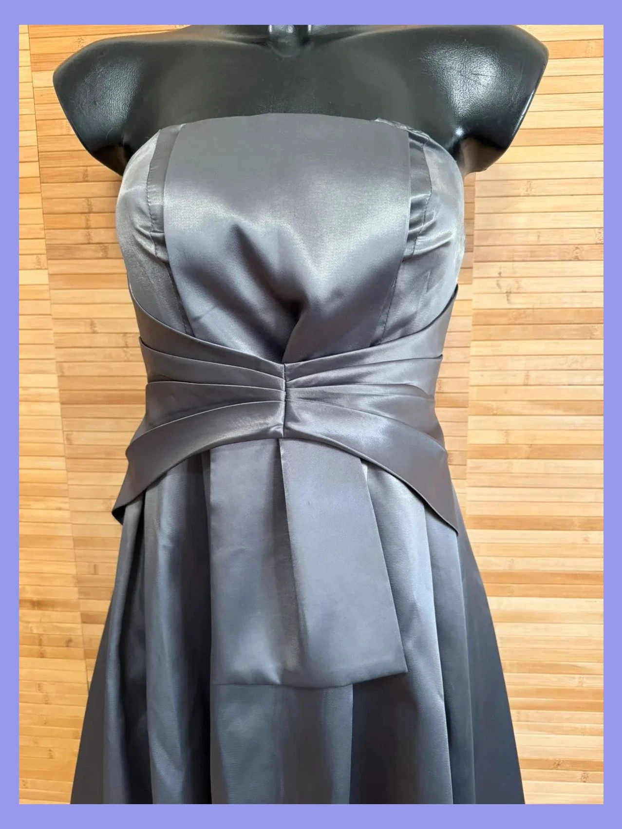 Divino vestido satinado fiesta de Bdba , talla S 😍 – bdba – taille S / 36 / 8 4