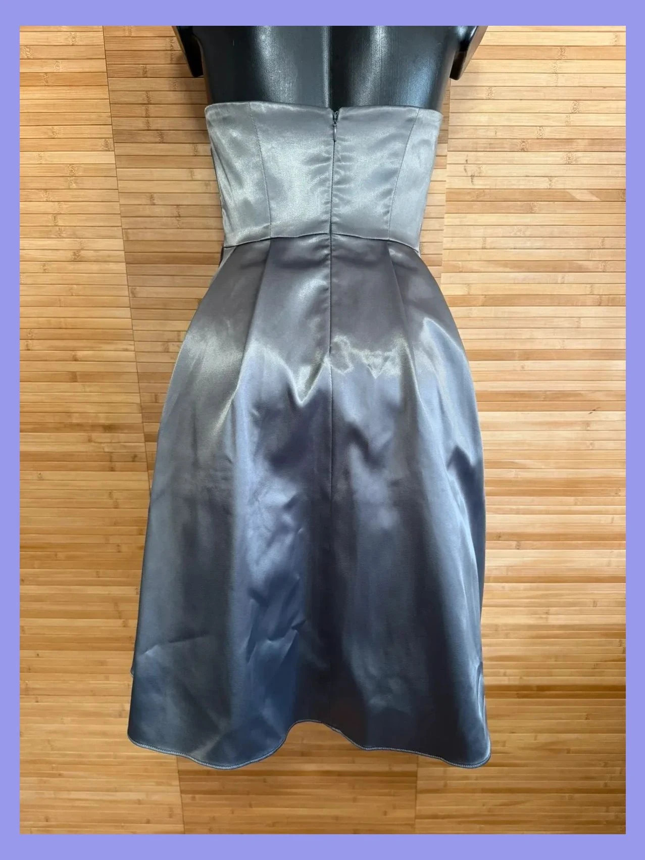 Divino vestido satinado fiesta de Bdba , talla S 😍 – bdba – taille S / 36 / 8 5