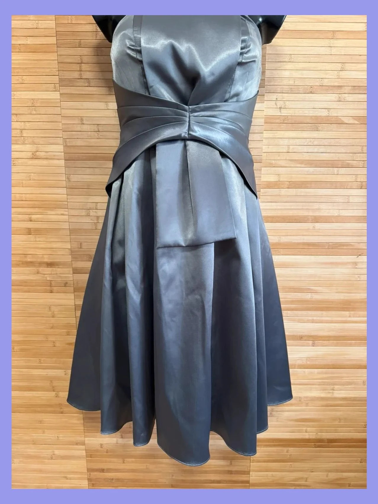Divino vestido satinado fiesta de Bdba , talla S 😍 – bdba – taille S / 36 / 8 2