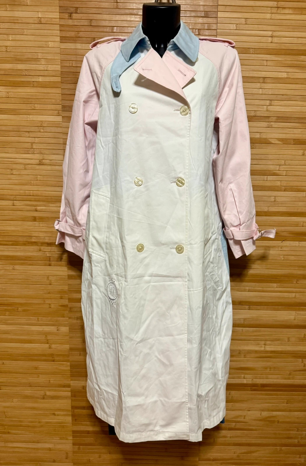 Espectacular gabardina algodón de Tommy Hilfiger talla 34 , oversize 😍