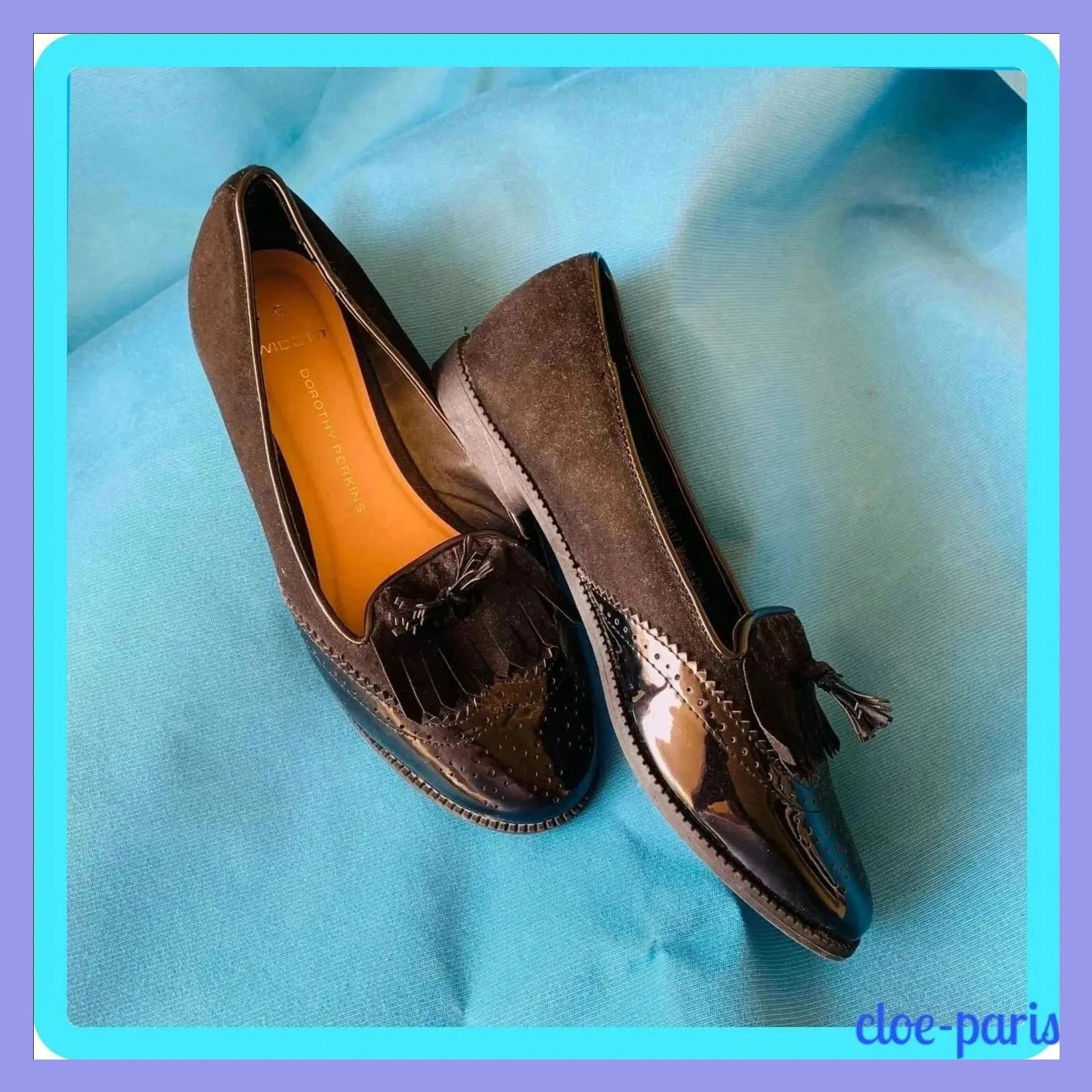 Mocasines charol y ante de Dorothy Perkins, número 39 😍 – Dorothy Perkins – taille 39 3