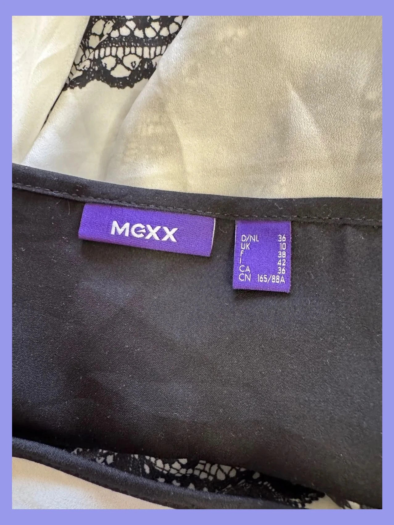 Blusa satinada marca Méxx talla 38 😍 – Mexx – taille M / 38 / 10 4