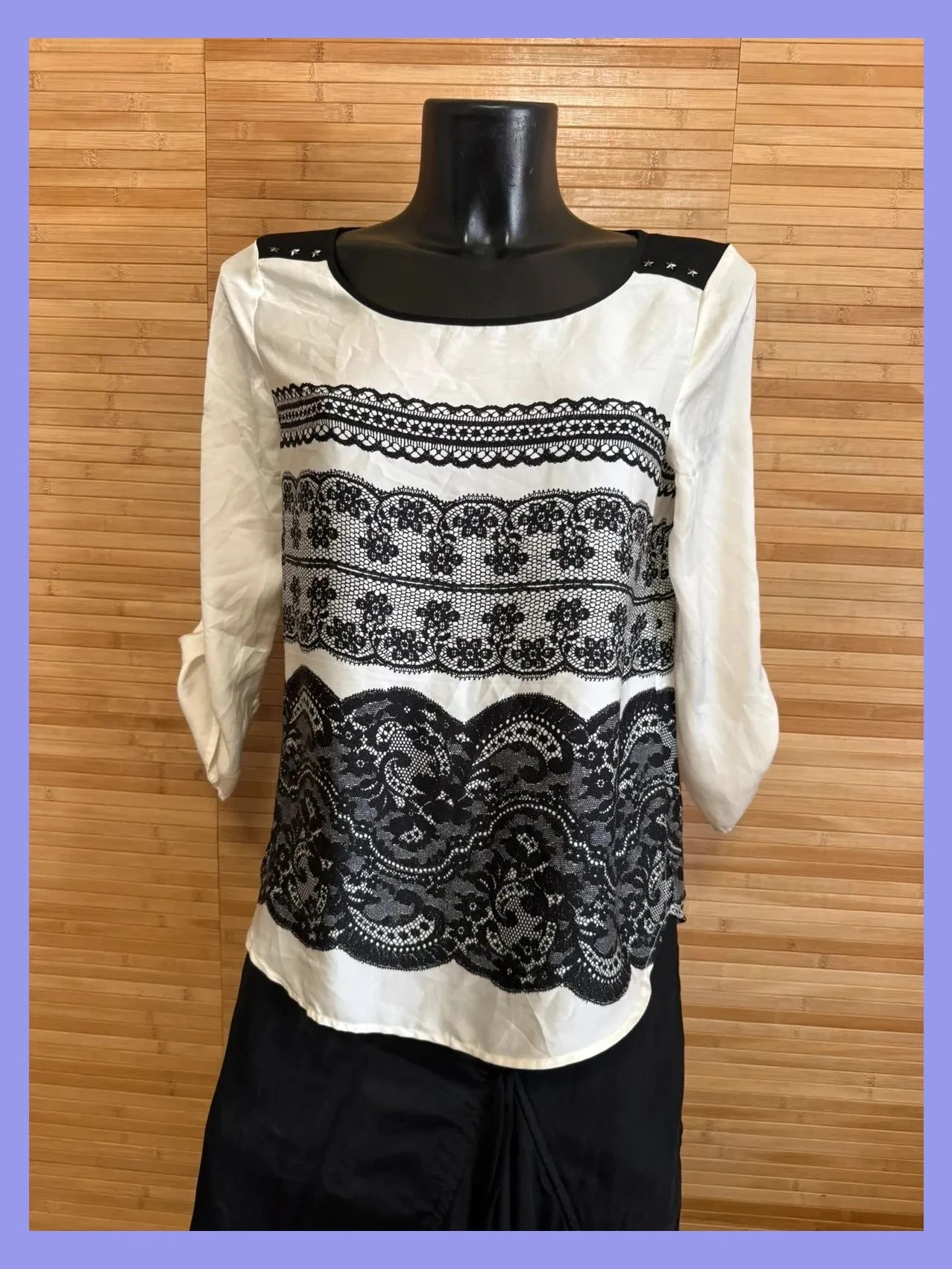 Blusa satinada marca Méxx talla 38 😍