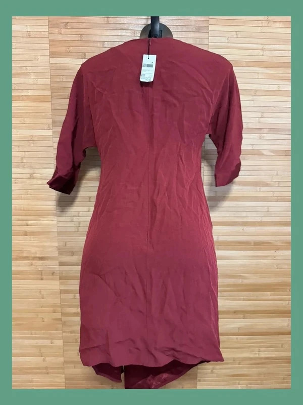 Divino vestido burdeos marca sisley talla XS 😍 – Sisley – taille XS / 34 / 6 4