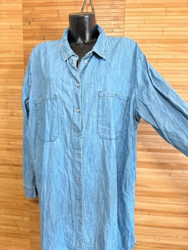 Divino vestido denim de marca F&F , talla 50 😍 – F&F – taille 5XL / 50 / 22 4