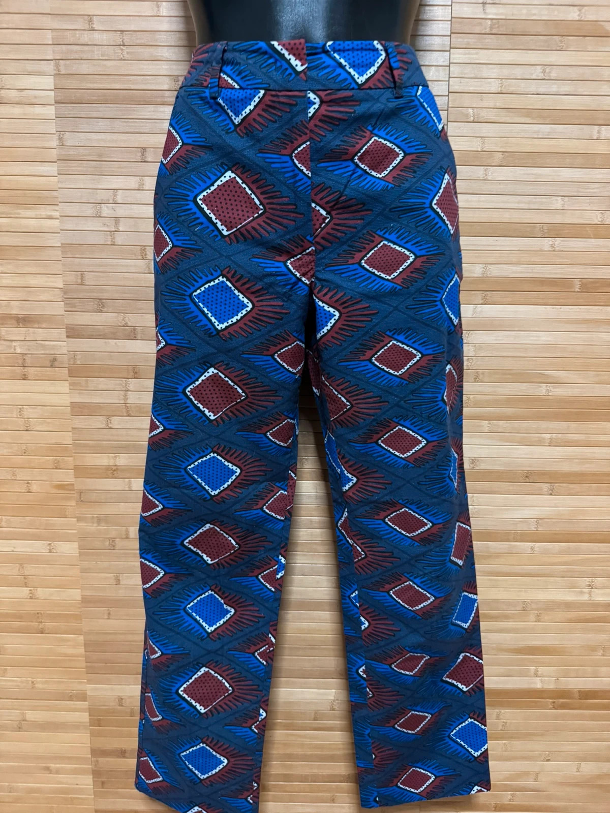 Divino pantalón croped corte recto estampado algodón de Max Mara talla 40 francesa 😍 – Max Mara – taille M / 38 / 10 2