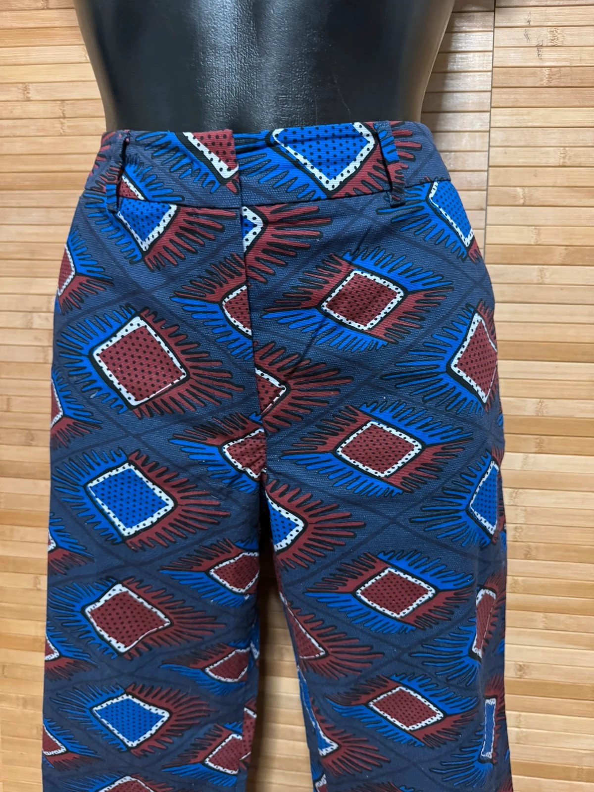 Divino pantalón croped corte recto estampado algodón de Max Mara talla 40 francesa 😍 – Max Mara – taille M / 38 / 10 3