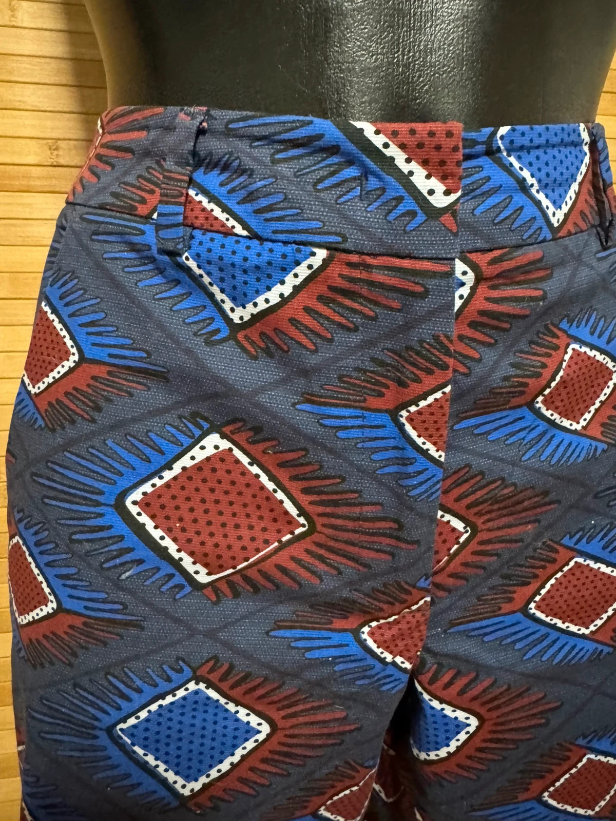 Divino pantalón croped corte recto estampado algodón de Max Mara talla 40 francesa 😍 – Max Mara – taille M / 38 / 10 4
