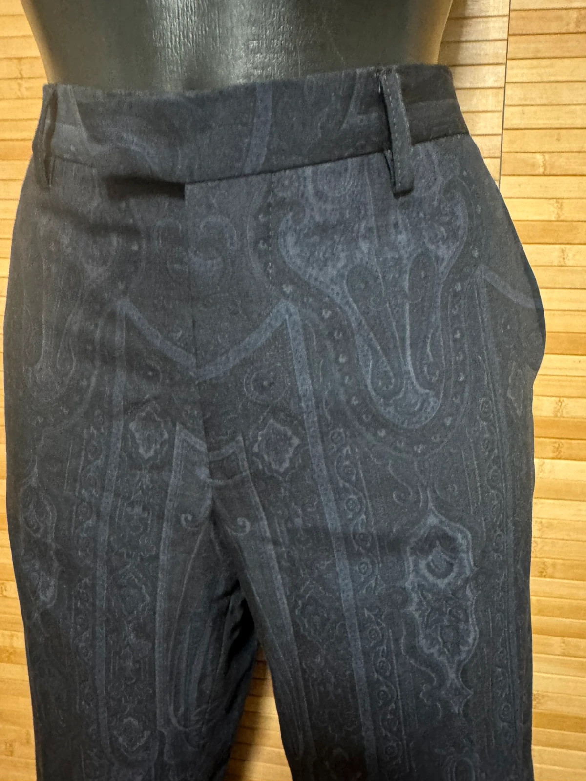 Espectacular pantalón pinza 100% lana de marca Etro talla 48 italiana 😍 – Etro – taille XXL / 44 / 16 3