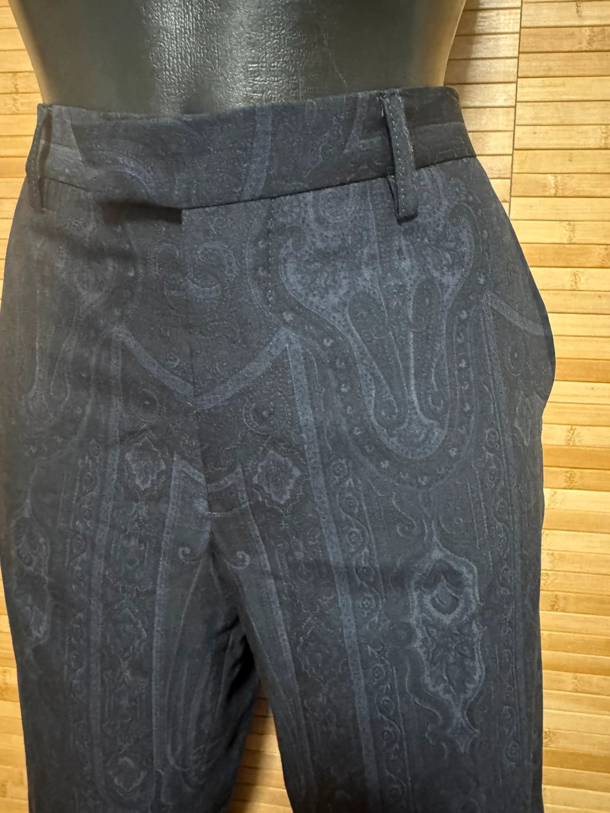 Espectacular pantalón pinza 100% lana de marca Etro talla 48 italiana 😍 – Etro – taille XXL / 44 / 16 4