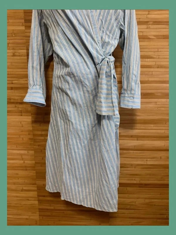 Divino vestido algodón cruzado de Zara , talla M 😍 – Zara – taille M / 38 / 10 2
