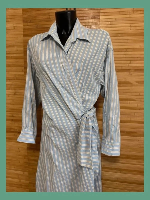 Divino vestido algodón cruzado de Zara , talla M 😍 – Zara – taille M / 38 / 10 3