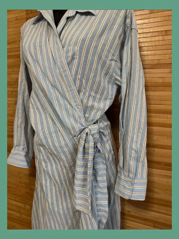 Divino vestido algodón cruzado de Zara , talla M 😍 – Zara – taille M / 38 / 10 4