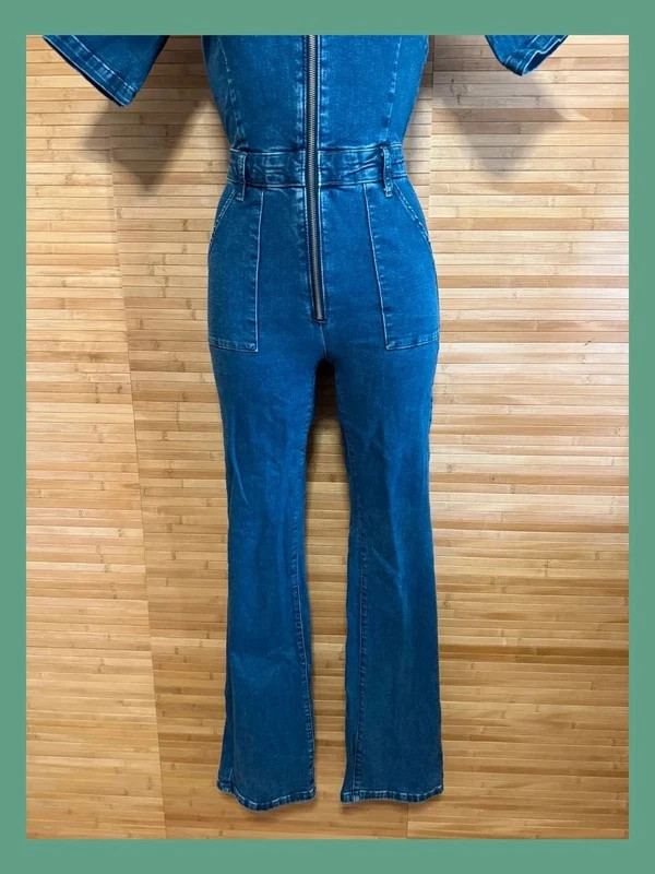 Divino mono vaquero elástico de marca Mango talla XS 😍 – Mango – taille XS / 34 / 6 2