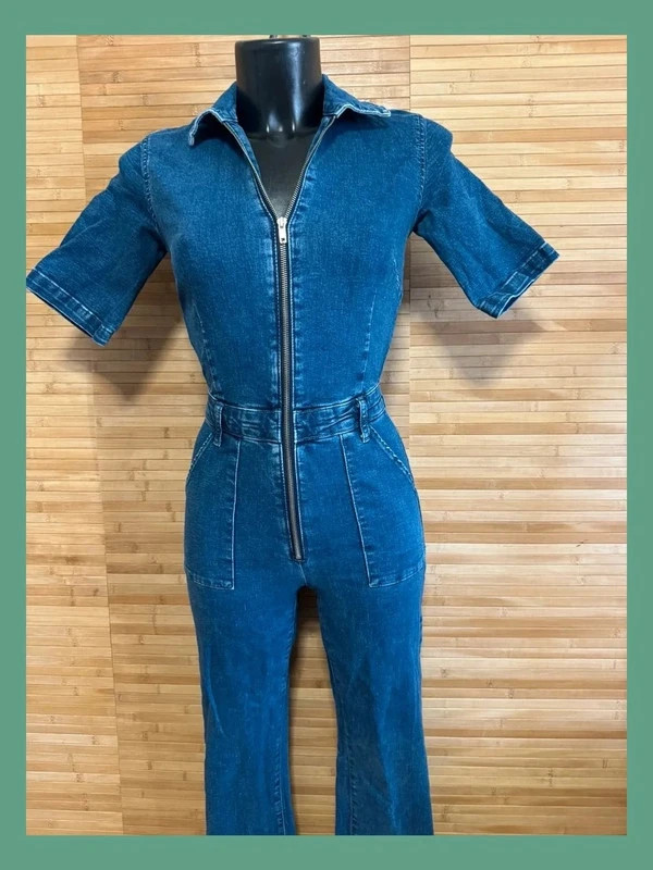 Divino mono vaquero elástico de marca Mango talla XS 😍 – Mango – taille XS / 34 / 6 3