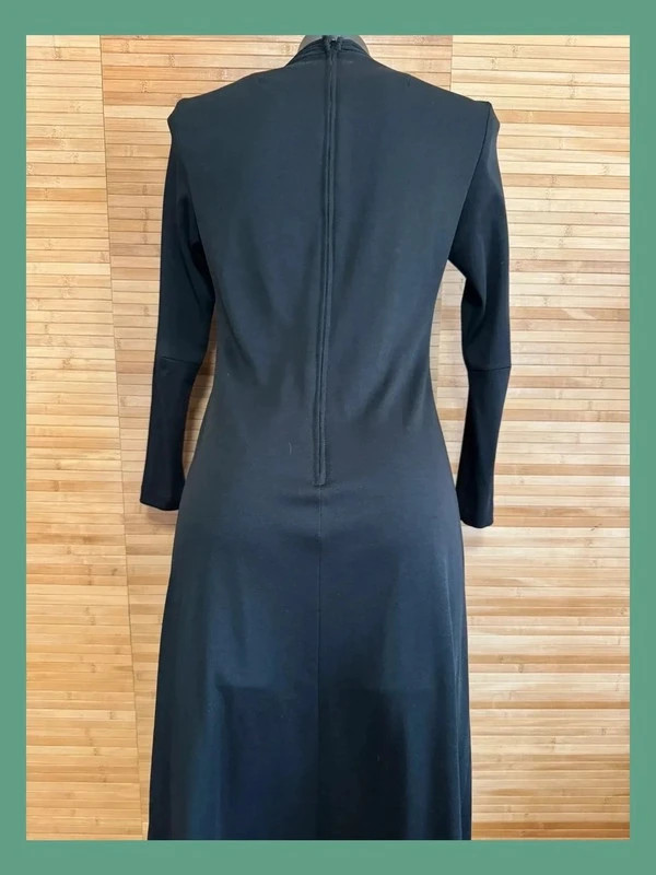 Divino vestido negro vintage , talla 40 , tela elástica 😍 – Vintage – taille L / 40 / 12 5