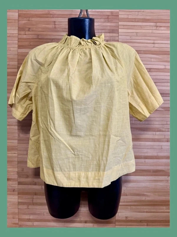 Divina blusa algodón orgánico marca Noa Noa , talla 38 😍