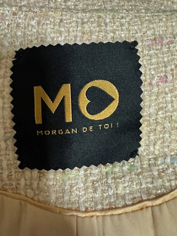 Divino blazer marca Morgan tela tweed talla 38 😍 – Morgan – taille M / 38 / 10 4