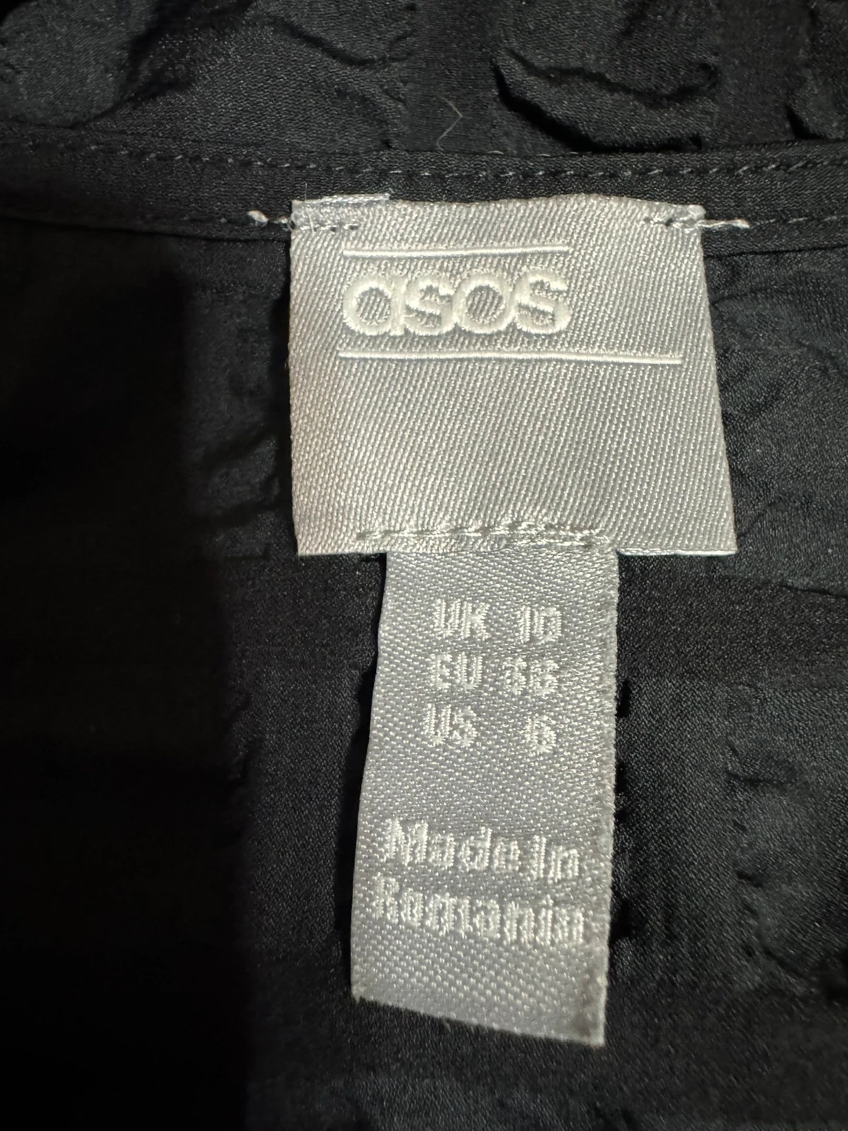 Divina blusa negra de marca Asos talla 38 😍 – ASOS – taille M / 38 / 10 4