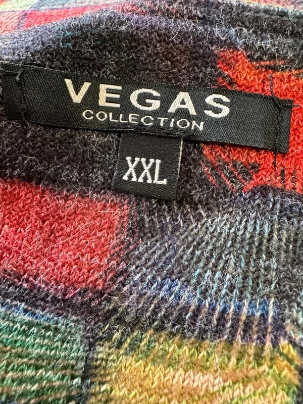 Vestido estampado invierno marca vegas talla XXL 😍 – Vegas – taille XXL / 44 / 16 5