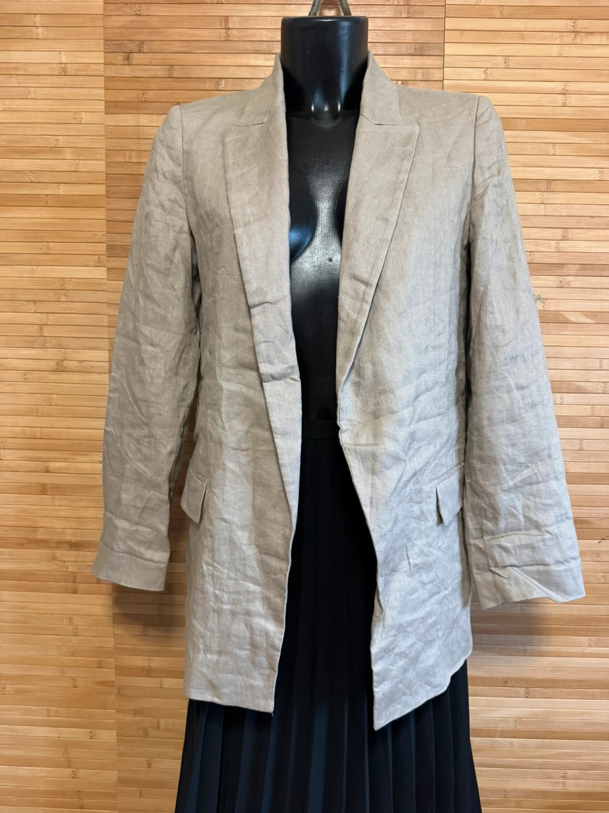Divino blazer lino de zara talla S 😍