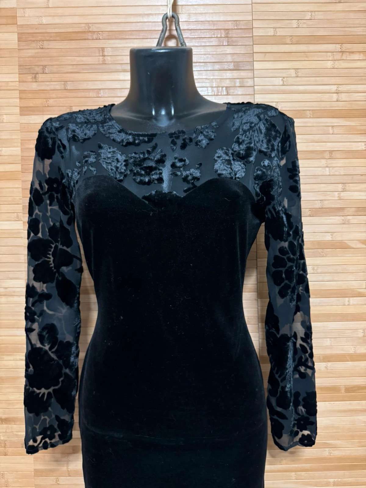 Elegante vestido vintage de terciopelo talla 38 😍 – Vintage – taille M / 38 / 10 2