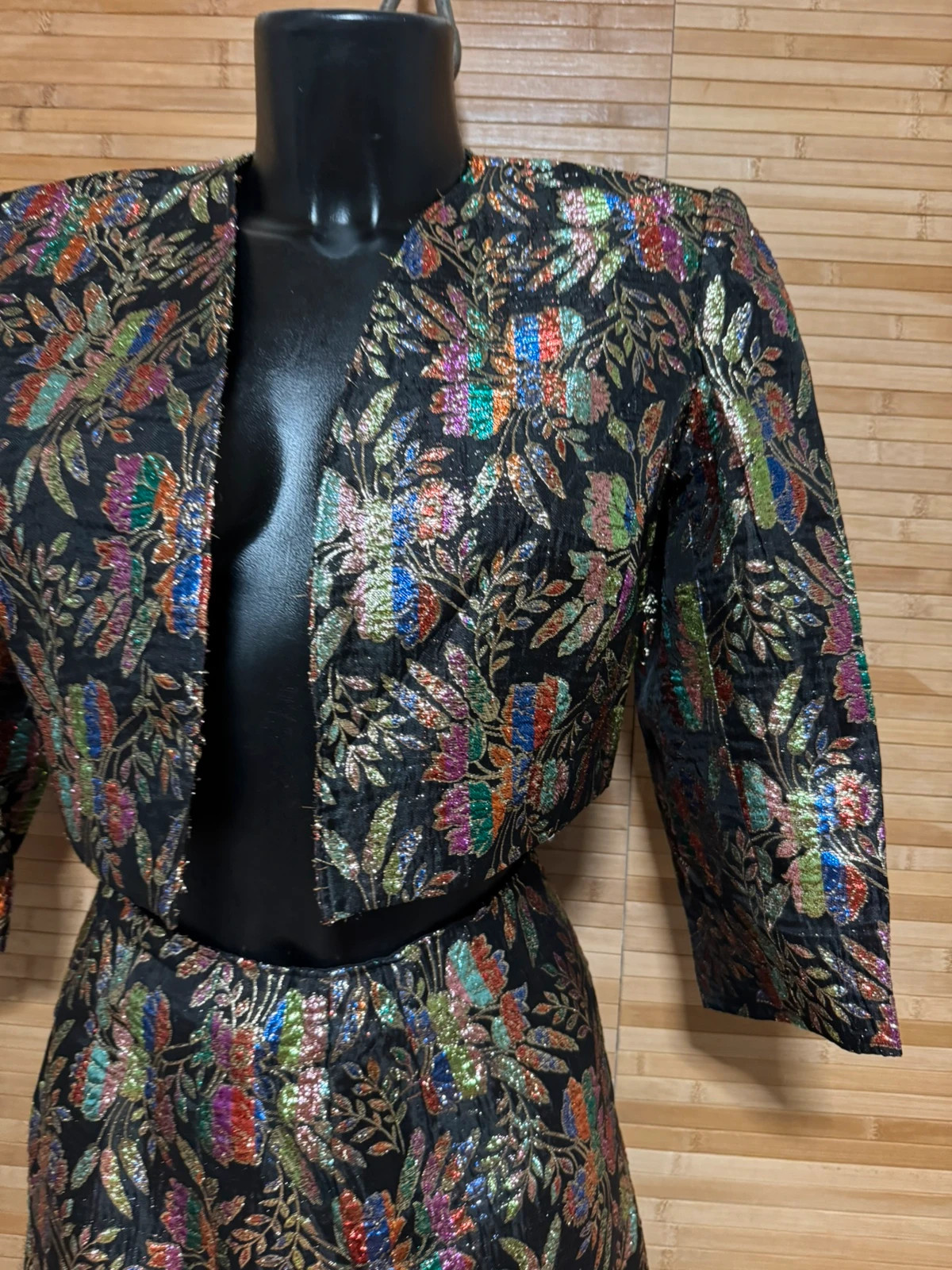 Espectacular traje vintage brillo , talla única para S/M 😍 – Vintage – taille Taille unique 3