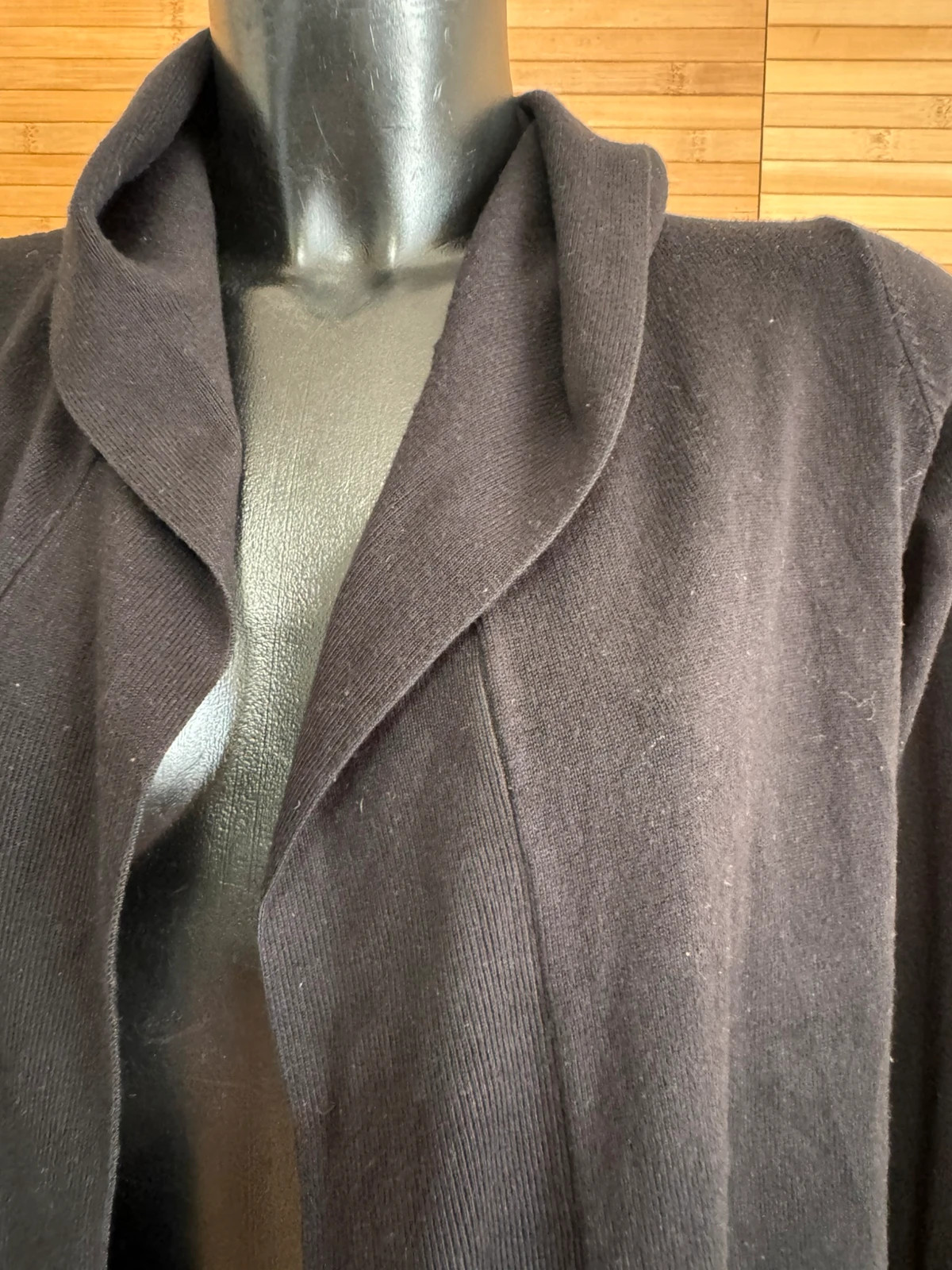 Cárdigan negro abierto con capucha marca Cyrus talla S 😍 – Cyrus – taille S / 36 / 8 2