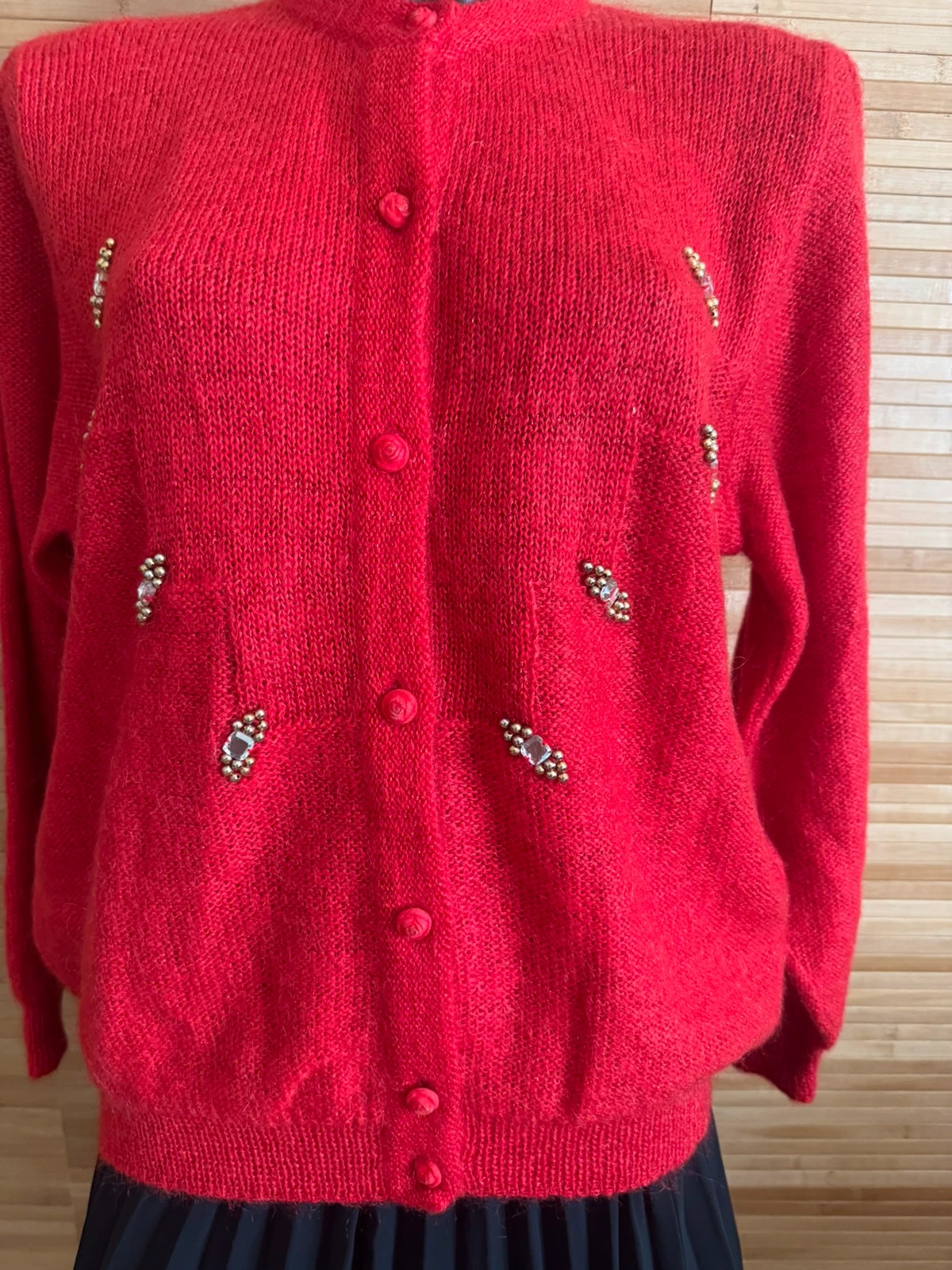 Espectacular cárdigan vintage 100% mohair talla única para L/XL 😍 – Vintage – taille Taille unique 2