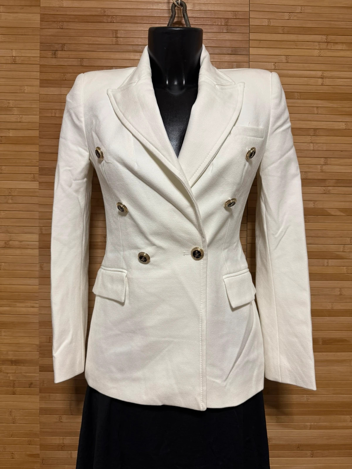 Blazer blanco de zara talla XS 😍