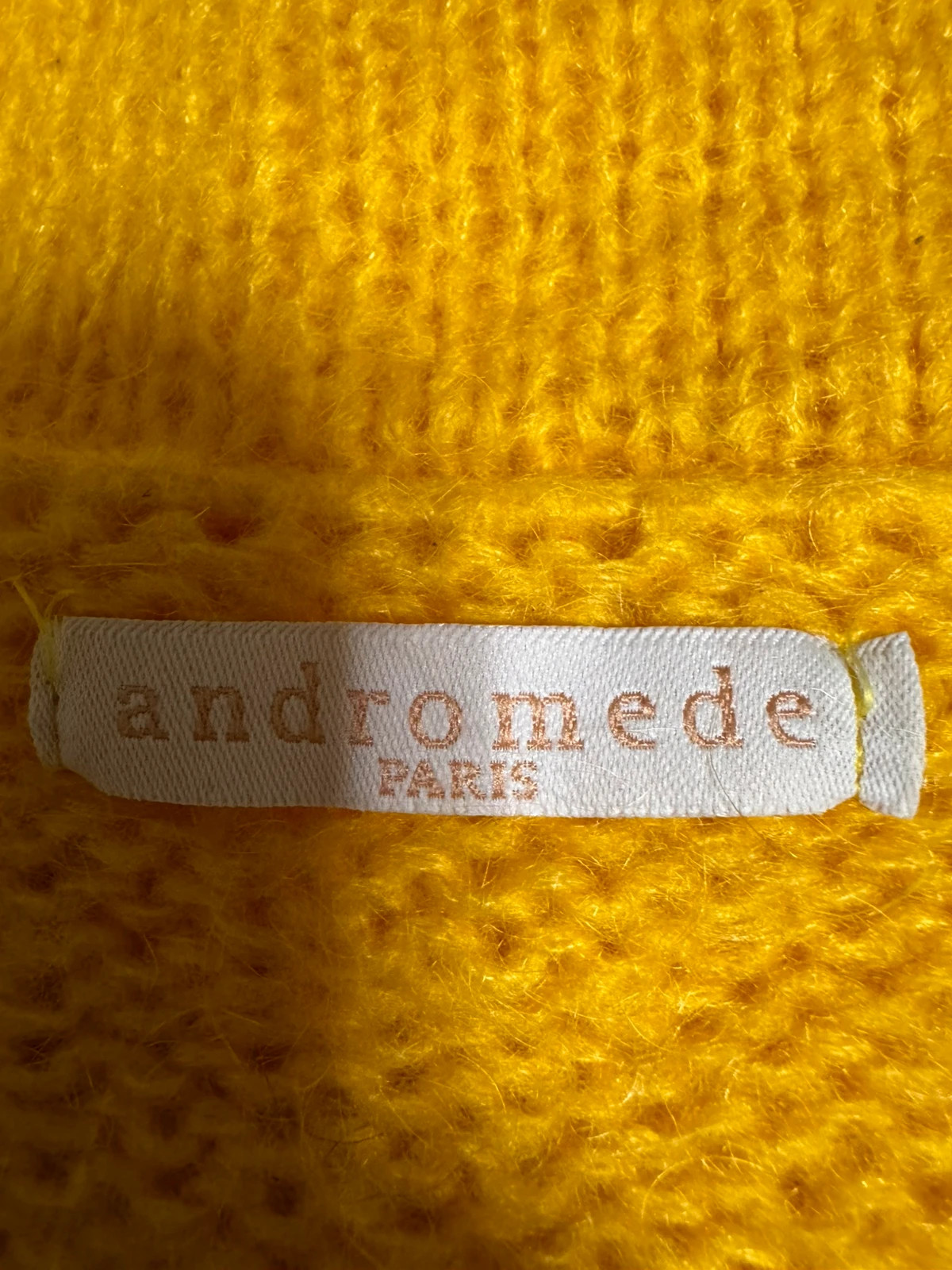 Cárdigan amarillo marca andromede talla única 😍 – Andromede – taille Taille unique 4