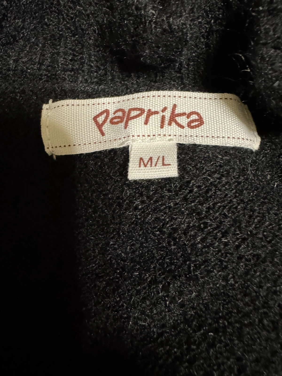Divino jersey negro con botones joya de marca Paprika talla M/L 😍 – paprika – taille M / 38 / 10 5