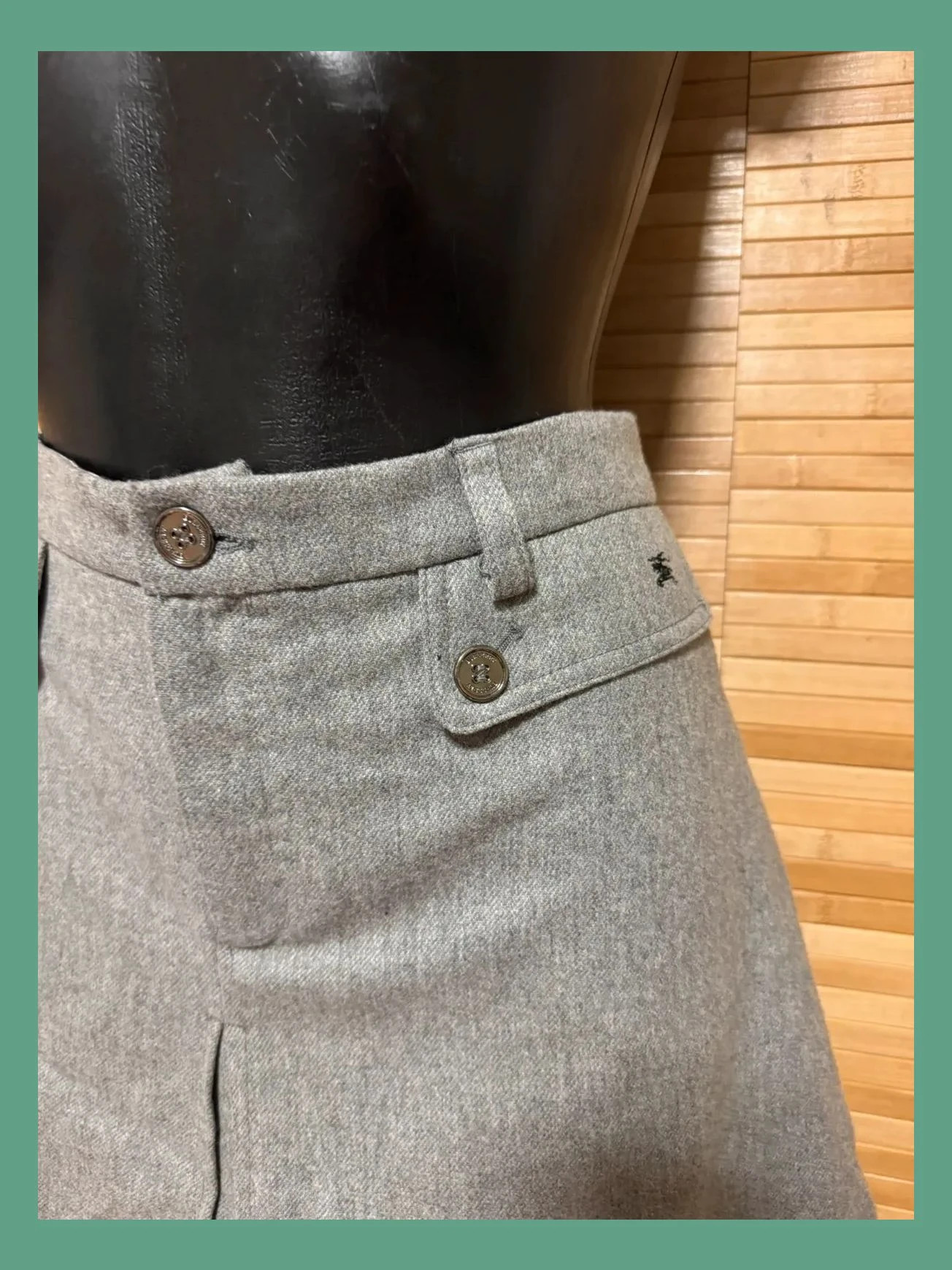 Divina falda lana marca Burberry, talla 16 años perfecta para talla S 😍 – Burberry – taille S / 36 / 8 2