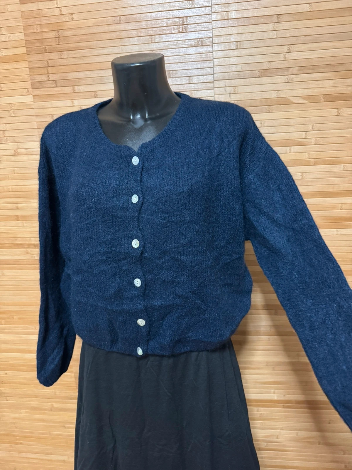 Divino cárdigan azul marino marca Noeline talla única 😍 – noeline – taille Taille unique 3