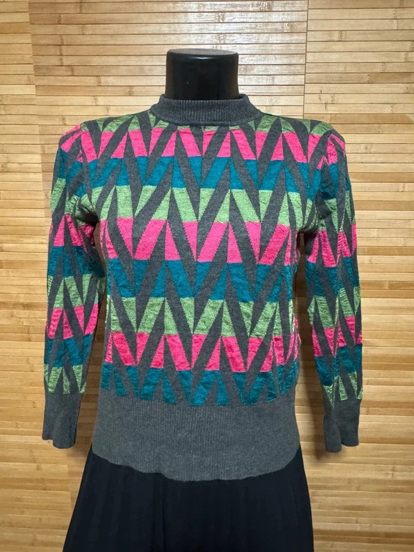 Divino jersey estampado vintage talla única para S 😍